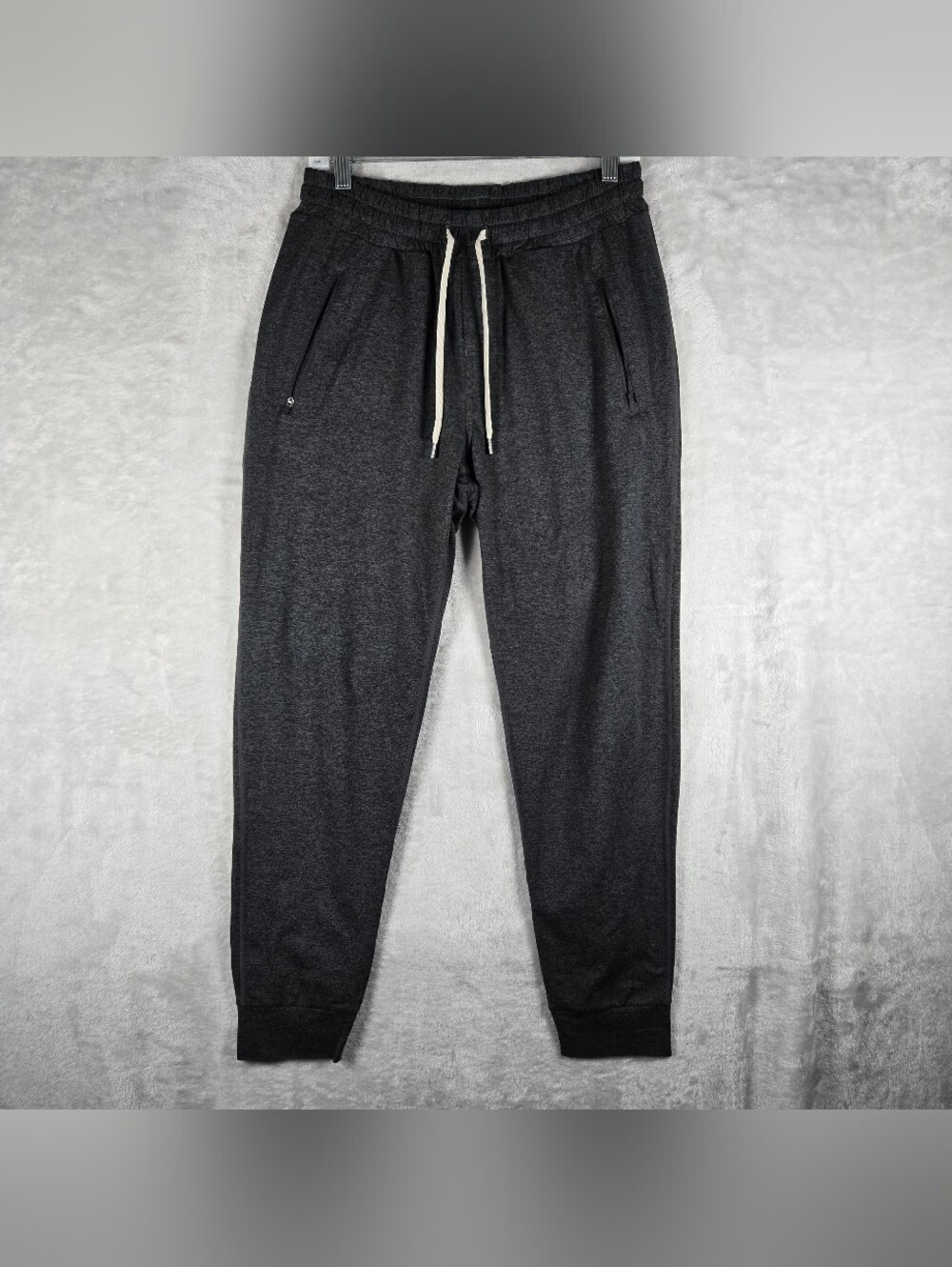 Vuori Ponto Performance Joggers Mens Size M Heather Gray Drawstring Stretch V438